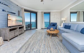 Living area - Phoenix East 1406 3 Bedroom Condo (Orange Beach)