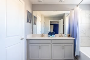Bathroom - Family Retreat near Disney with Pool & Hot Tub! by RedAwning (Kissimmee)