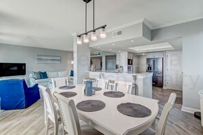 公寓客房, 3 間臥室 | 用餐區