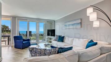 Condo, 3 Bedrooms | Living area | TV