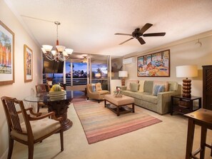 Leilighet, 1 soverom | Oppholdsområde | Smart-TV