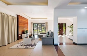 Living area - Chez soi Loin de Chez soi (Anse Royale)