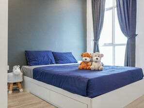 1 bedroom, iron/ironing board, WiFi, bed sheets - DD CONDOMINIUM 1 BEDROOMS 3~4 PPL GEORETOWN PENANG 12 (jelutong)