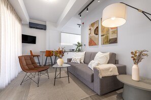 럭셔리 아파트 | 거실 공간