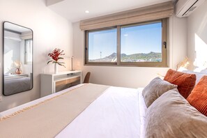 럭셔리 아파트 | 1 개의 침실, 객실 내 금고, 암막 커튼, 무료 WiFi