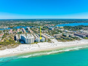 Condo, Multiple Beds, Partial Ocean View (305-S) | Beach | On the beach, white sand