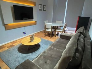 Living area - Apartamento en Centro Histórico (Santiago)