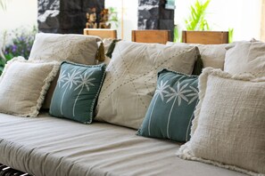 Villa, 3 Bedrooms, Smoking, Private Pool | Living area - Villa Ambalika in Seminyak (Seminyak)