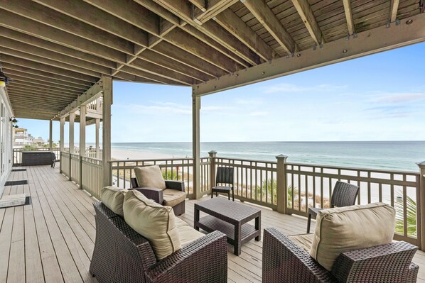 Condo | Terrace/patio - Bel Air Beach Condos by PHG (Panama City Beach)