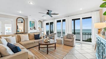 Condo | Living area | 50-inch Smart TV with digital channels, Netflix, Hulu