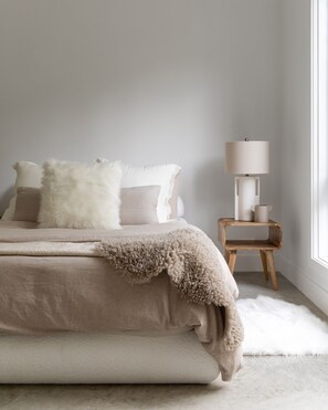 3 habitaciones, tabla de planchar con plancha, cuna de viaje y wifi