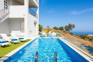 Pool - Villa Sonata - Five Bedroom Villa, Sleeps 10 (Crete)