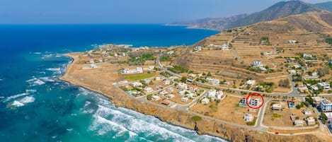 منظر من الجو على ارتفاع عالٍ