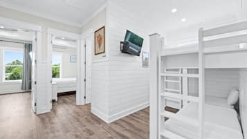 Individually decorated, individually furnished, laptop workspace