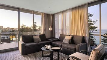 Premium bedding, down duvets, pillow-top beds, in-room safe