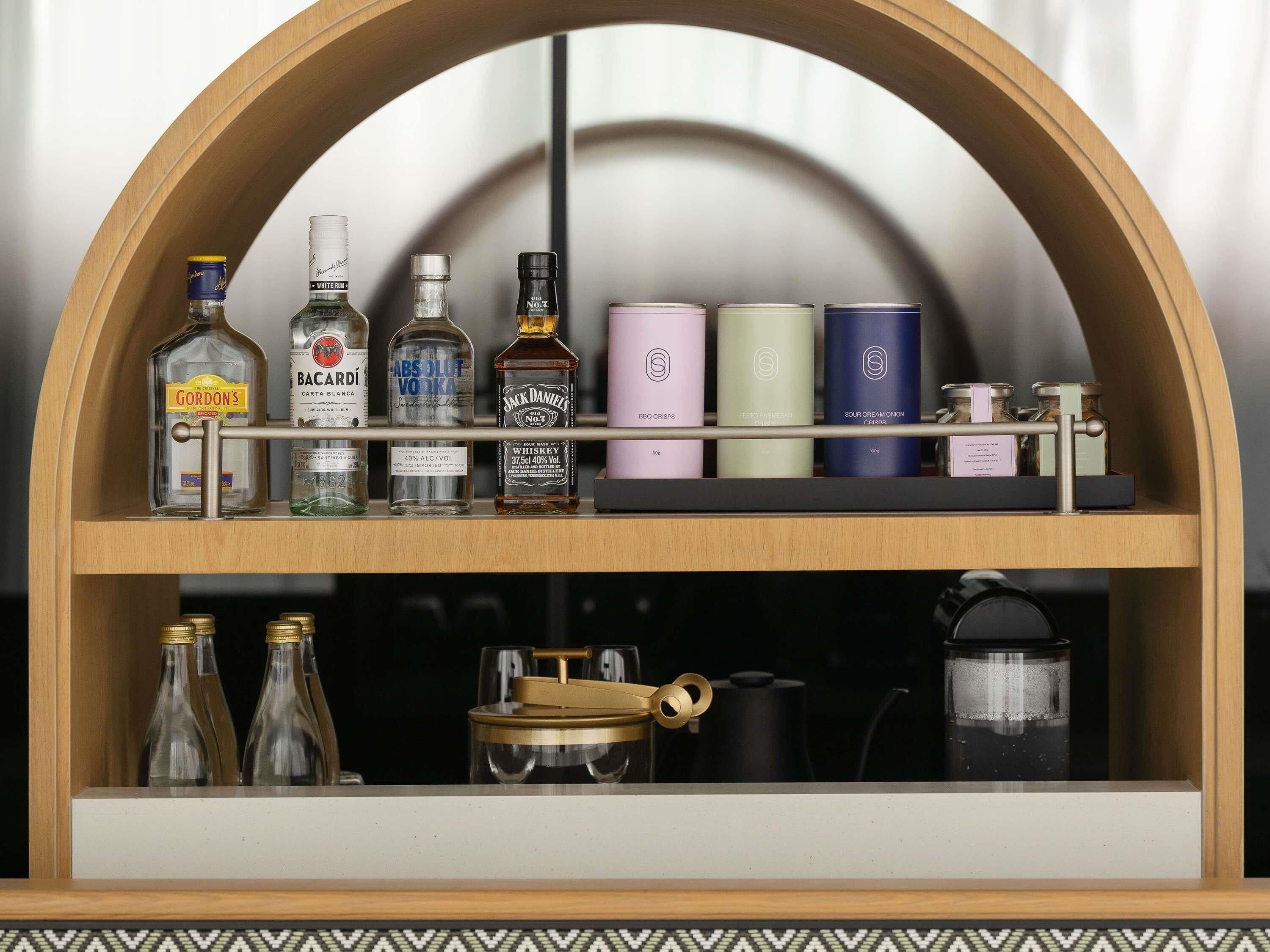 Premium bedding, memory foam beds, minibar, in-room safe