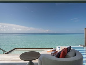 Ocean Water Pool Villa | Premium bedding, memory foam beds, minibar, in-room safe