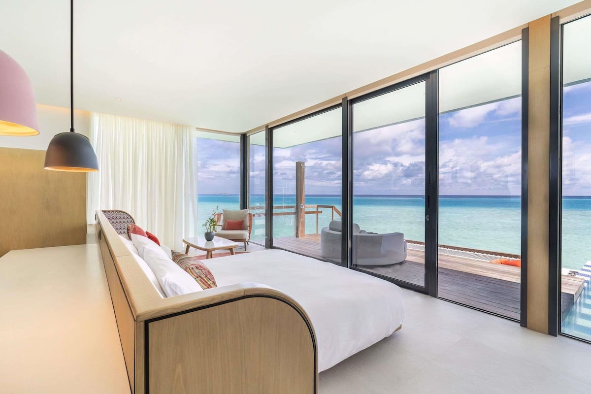 Ocean Water Pool Villa | Premium bedding, memory foam beds, minibar, in-room safe