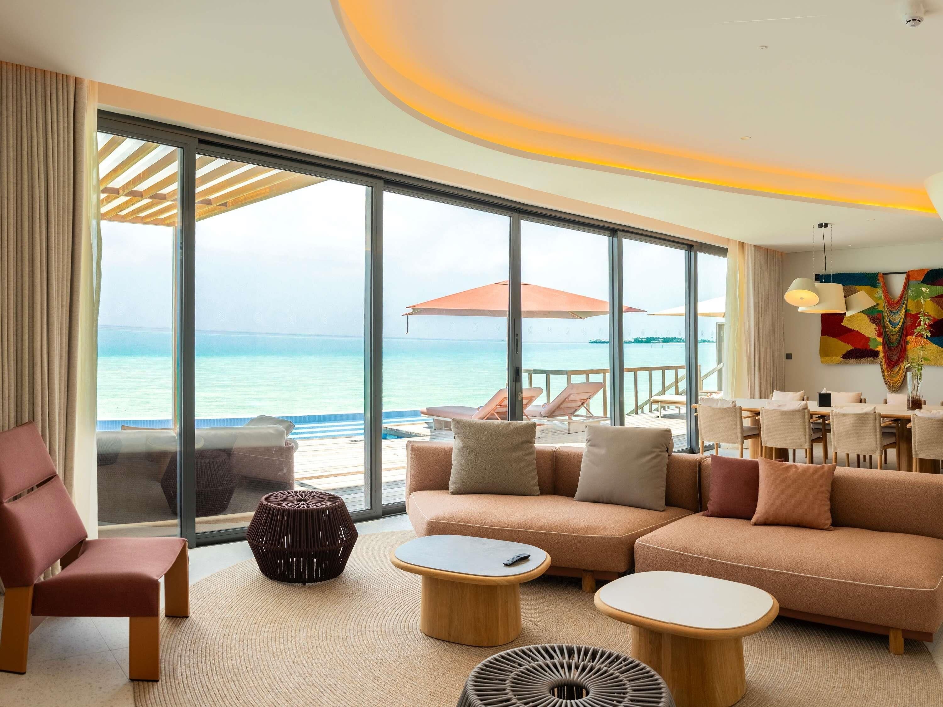 Premium bedding, memory foam beds, minibar, in-room safe