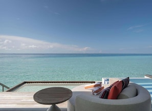 Ocean Water Pool Villa | Premium bedding, memory foam beds, minibar, in-room safe - SO/ Maldives (Emboodhoo)