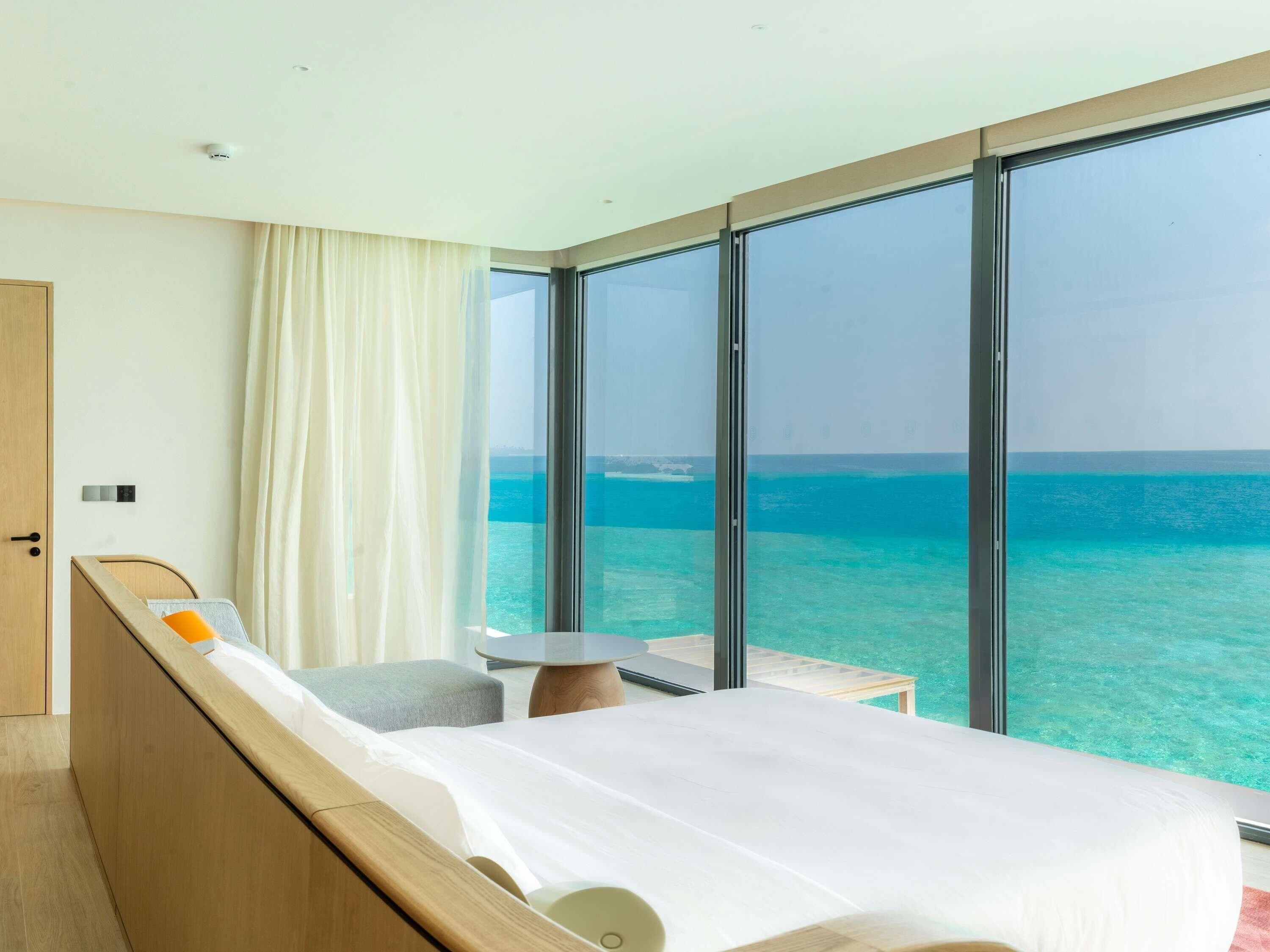 Two-Bedroom Ocean Water Pool Atelier | Premium bedding, memory foam beds, minibar, in-room safe