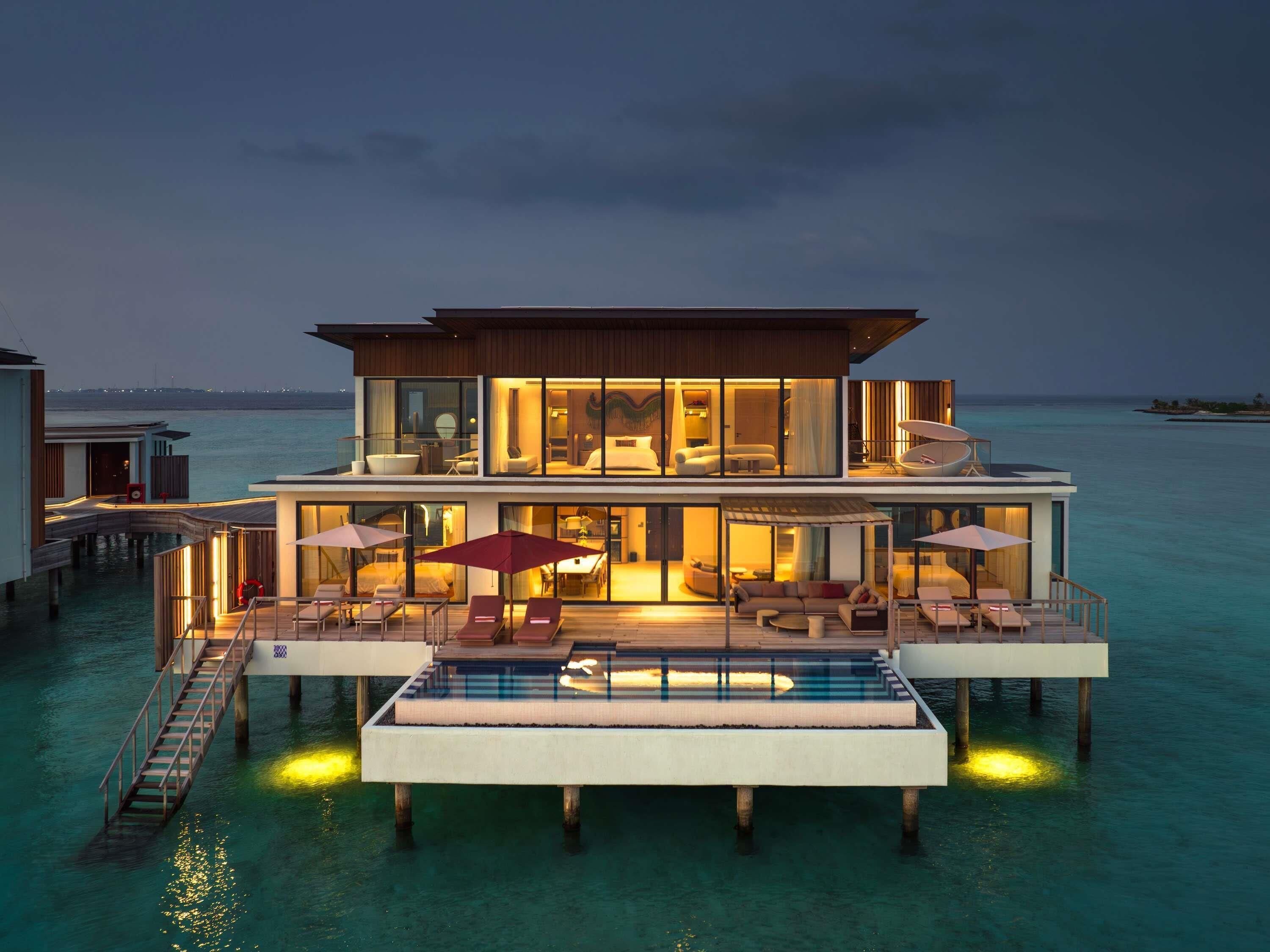 Three-Bedroom Ocean Water Pool Atelier | Premium bedding, memory foam beds, minibar, in-room safe
