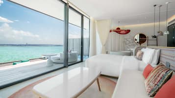 Water Pool Villa | Premium bedding, memory foam beds, minibar, in-room safe