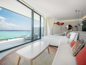 别墅 | 高档床上用品、记忆海绵床垫、迷你吧、客房内保险箱