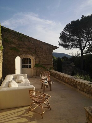 Terrace/patio - Mas D'exception à Gordes en Provence (GORDES)