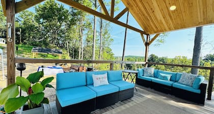 Sleeper Train Car on the River! Campground Type Property. 100 acres!