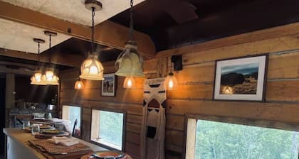 Sleeper Train Car on the River! Campground Type Property. 100 acres!