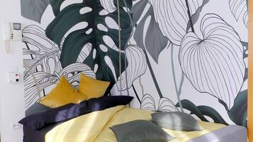 1 camera, una scrivania, ferro/asse da stiro, Wi-Fi gratuito