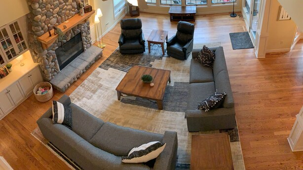Smart TV, fireplace, books - Beautiful lake home on Lower Whitefish, sauna at the lake, 5 min to Crosslake!  (Crosslake)
