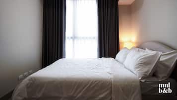 1 bedroom, WiFi, bed sheets