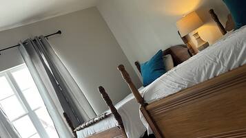 2 間睡房、熨斗/熨衫板、Wi-Fi、床單