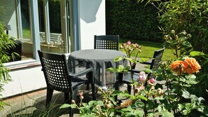 Outdoor dining - Ferienhaus in Geel bei Brodersby (Brodersby)