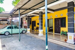 Fassade der Unterkunft