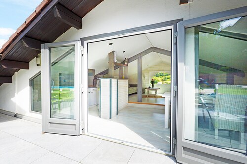 Bargkass - Vue montagne et piscine