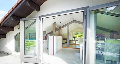 Bargkass - Vue montagne et piscine