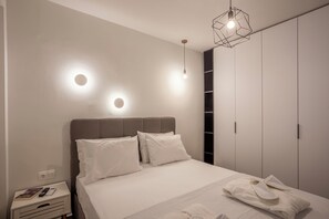 1 slaapkamer, een bureau, gratis wifi, beddengoed