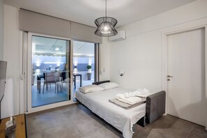 1 slaapkamer, een bureau, gratis wifi, beddengoed