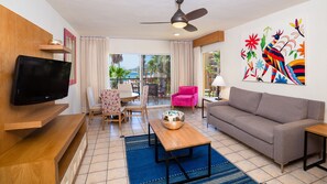 Living area - Stunning 1 Bedroom 2 Bath Villa del Palmar Beach Resort & Spa Cabo San Lucas (Cabo San Lucas)