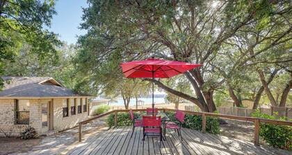 Deck + Cliffside Belton Lake Views: Temple Retreat