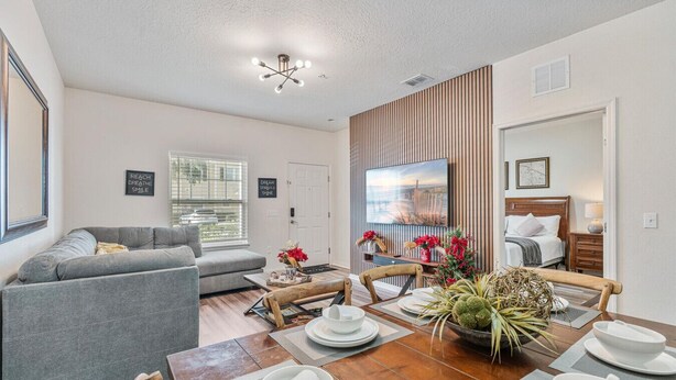 Living area - Amazing 3Bdr House near Disney 16106 (Osceola County)