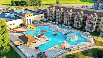 Indoor pool, outdoor pool
