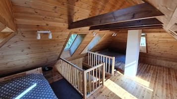1 slaapkamer, een strijkplank/strijkijzer, wifi, beddengoed