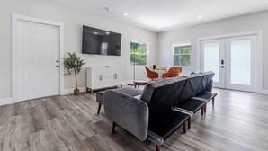Living area - Miami Dual Oasis Retreat | Fast WiFi & Parking (Miami)