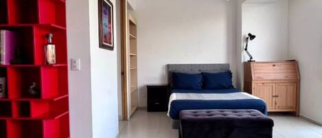 1 Schlafzimmer, Bügeleisen/Bügelbrett, Internetzugang, Bettwäsche