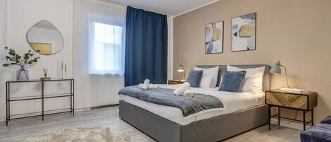 2 habitaciones, tabla de planchar con plancha y wifi gratis