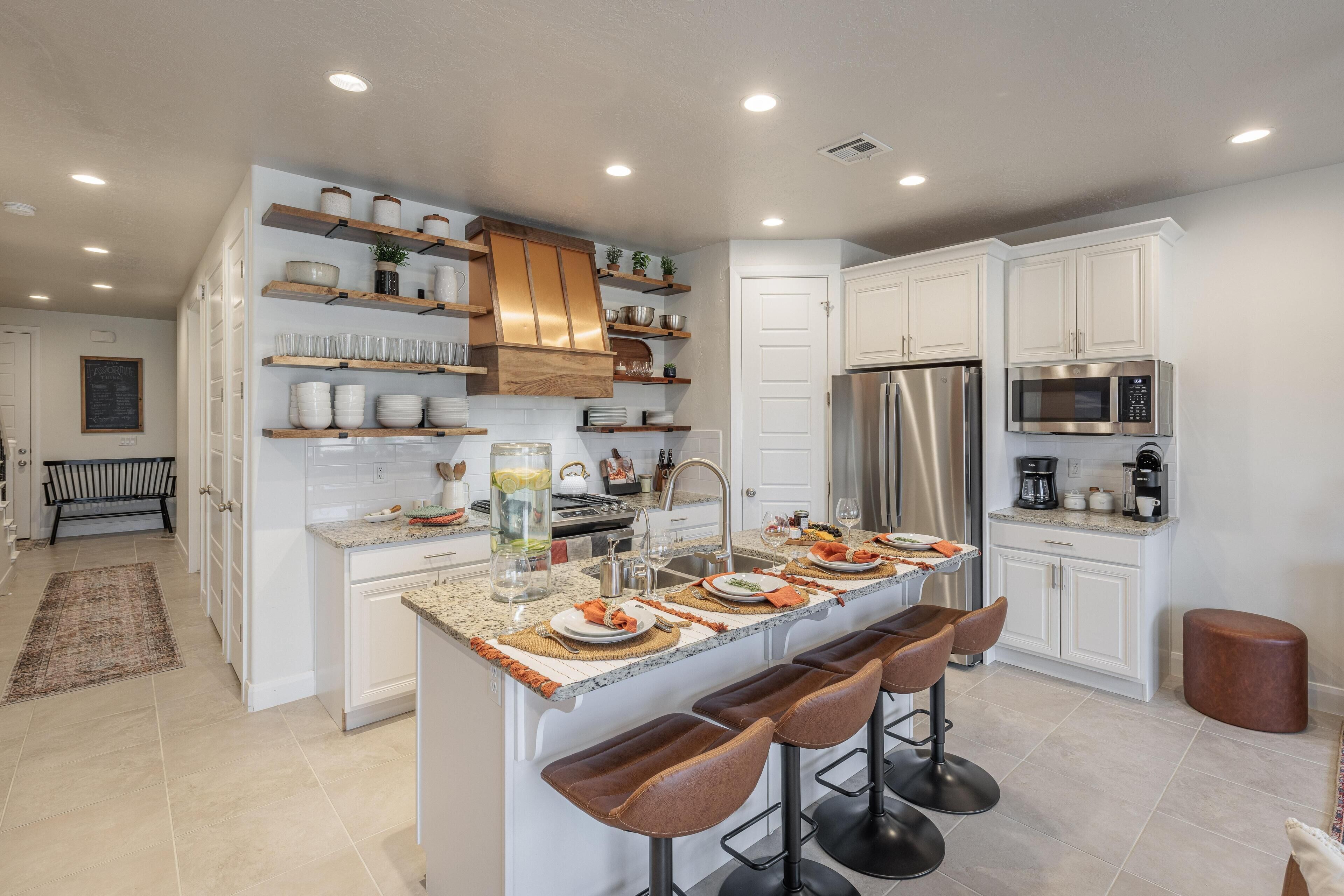 Nhà, nhiều giường (Serenity at Snow Canyon) | Bếp riêng